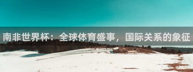 足球世界杯预选赛：南非世界杯：全球体育盛事，国际关系的象征